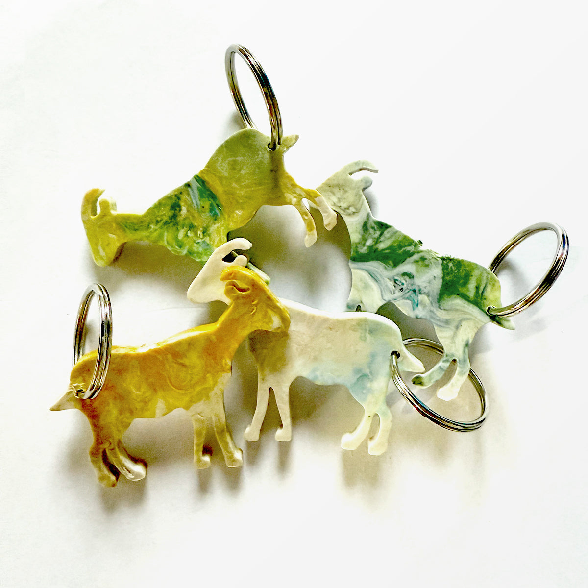 Schlüsselanhänger "Ziege"